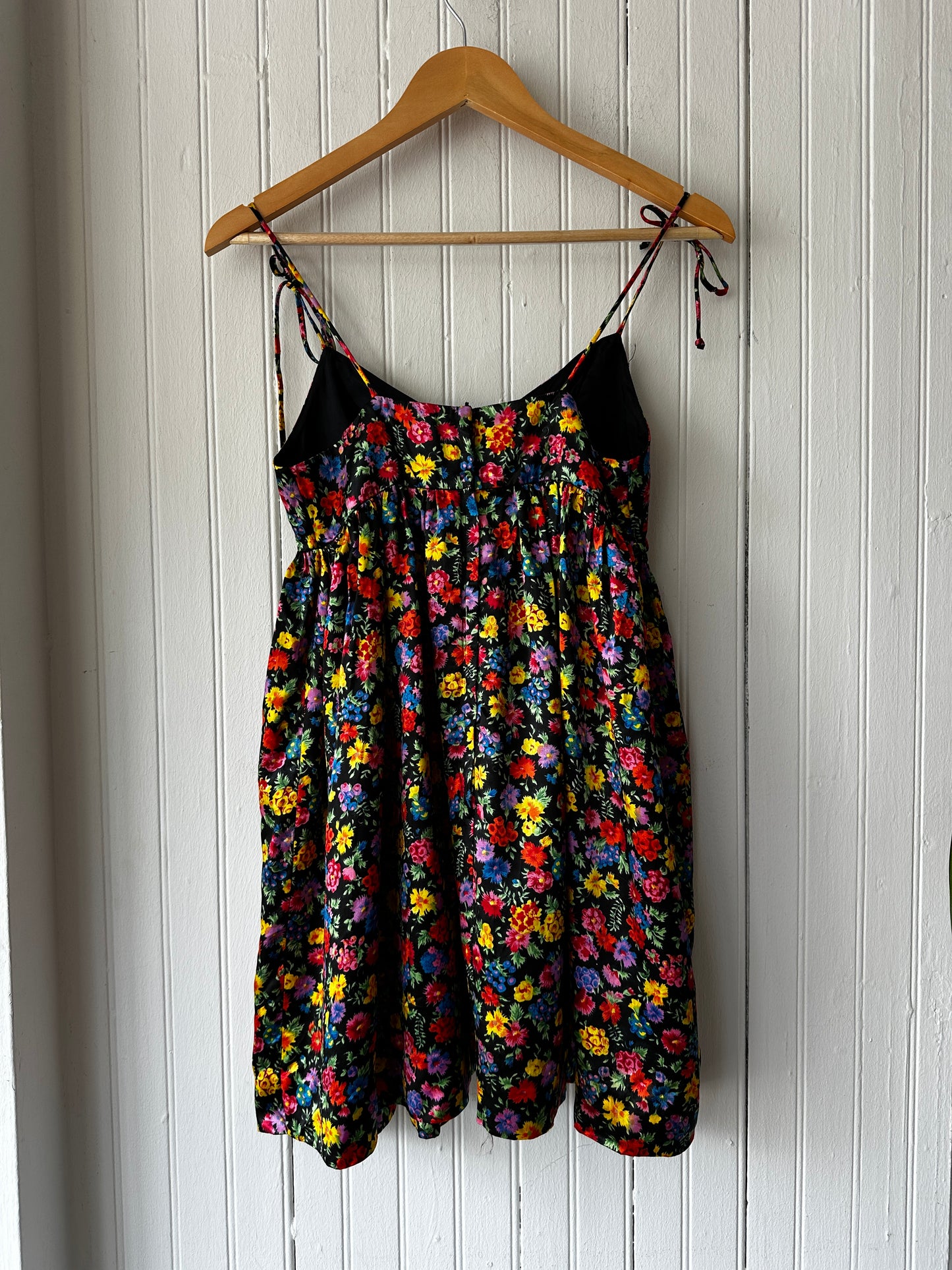 70’s Floral Babydoll Mini Dress